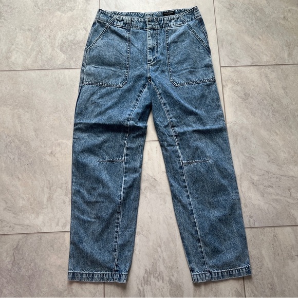 rag & bone Leyton Straight Leg Jeans - Picture 1 of 9
